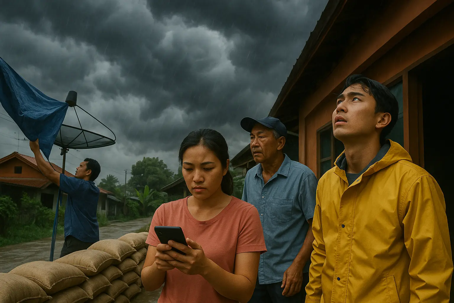 พายุโซนร้อน ‘คาจิกิ’ เข้าใกล้ ไทย เตือนฝนหนัก เสี่ยงน้ำท่วมในภาคเหนือ-อีสาน